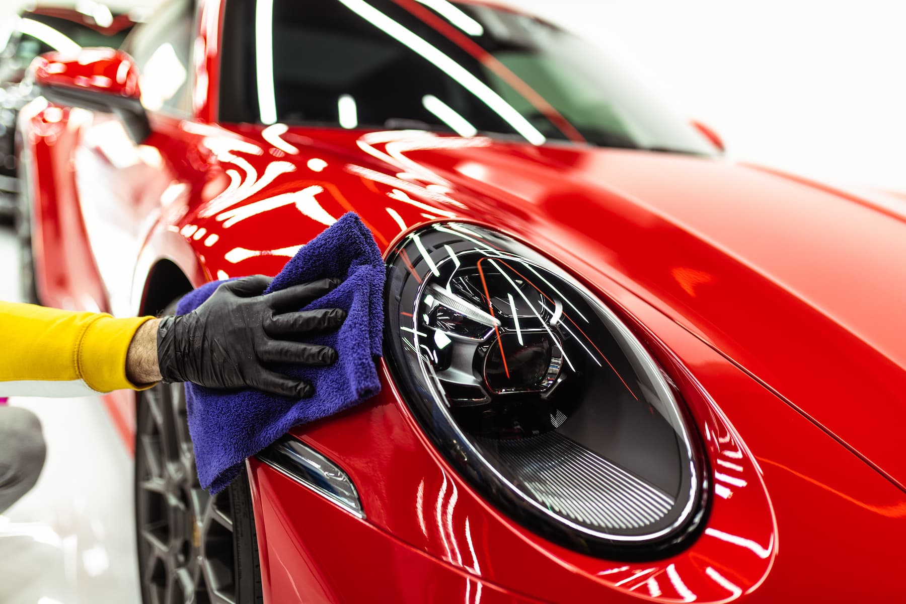 Ceramic coating application - Paint protection Lawrence KS